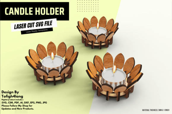 Flor Candelabro Creativo Digital